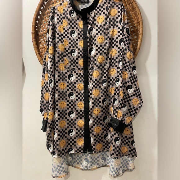 Dressed in LaLa | Lala Satin Playsuit in Groovy Girl | Medium - Picture 6 of 10